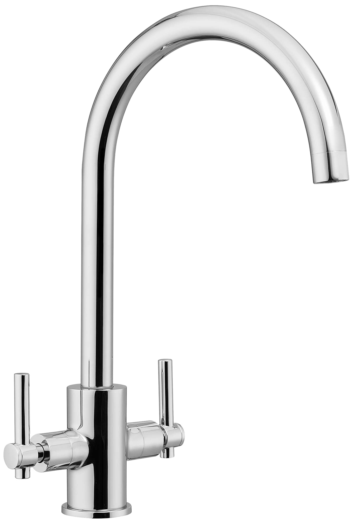 Leisure Chrome Tfr1cm/ Aquaflair Dual Lever Tap