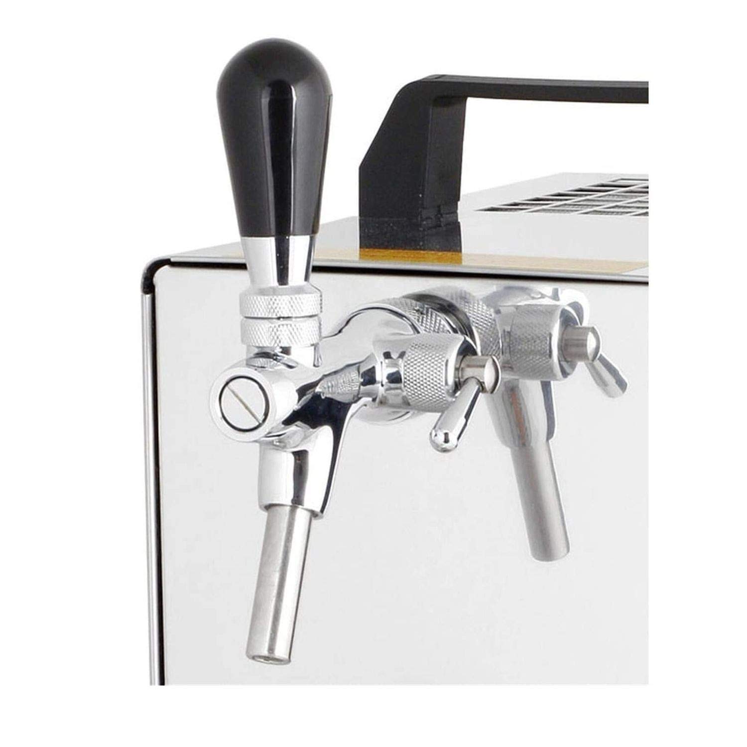 Tireuse à Bière, PYGMY 25/K, avec Compresseur Intégré, Refroidisseur à Sec Monobloc en Acier Inoxydable, Pompe à Bière, 30 litres/h, Green Line