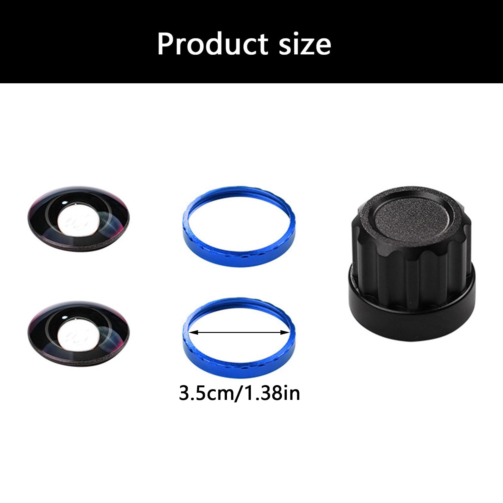 Intercambiabile Due Obiettivi Della Fotocamera Chiaro Cambiamenti Rapidi Design Durabilità Costruzione In Vetro Per Attrezzature Realtà Virtuale Kit di Sostituzione Lente A Sgancio Rap