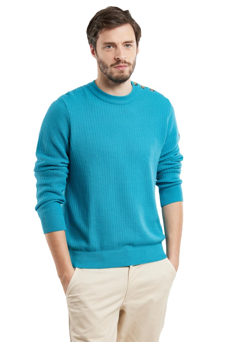 Armor-Lux Men's Pagoda Armor Lux Plain Sailor Jumper J12 Pullover Sweater, Small