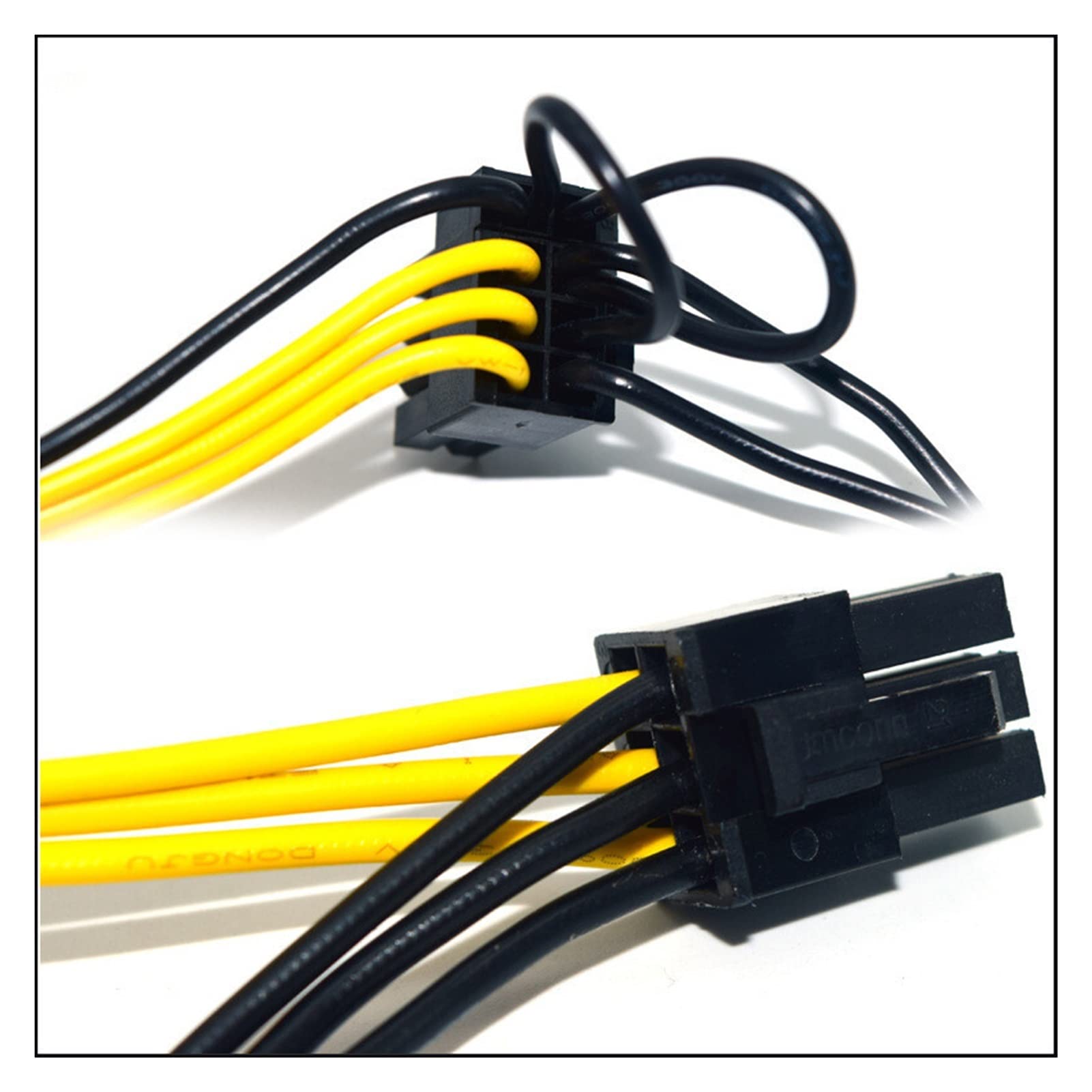 6 Pack 6 Pin PCI. -E to 8 Pin (6+2) PCI. -E (Male to Male) Gpu. Power Cable  50cm Compatible with Graphics Cards Mining HP Server Breakout Board :  Amazon.de: Musical Instruments & DJ
