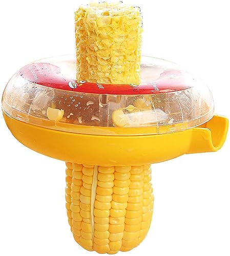 Miniatura 2 de Herramienta de trilladora de maíz de un solo paso, cortador de kerneler de cocina, removedor de pelador de trilla para maíz fresco