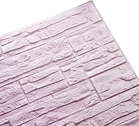 Vista 13 de Pegatinas de pared de ladrillo 3D, paneles de espuma autoadhesivos, impermeables, papel pintado de piedra sintética, sala de estar, TV, dormitorio