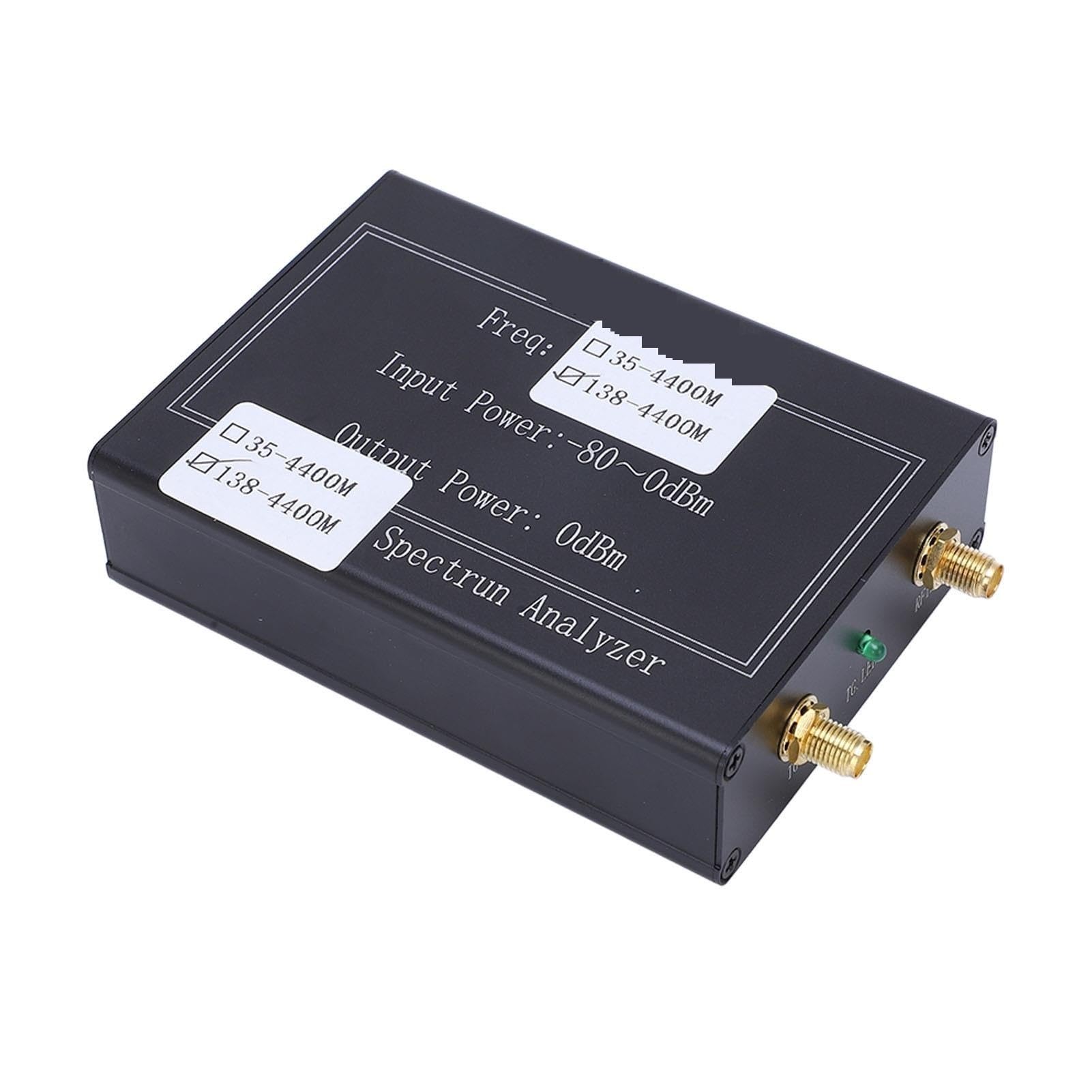 Spectrum Analyzer, Frequenz-Analysator, einfache Bedienung ohne Tasten, 4 Betriebsmodi