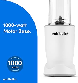 nutribullet Turbo NB50400AW Matte White, 1000W