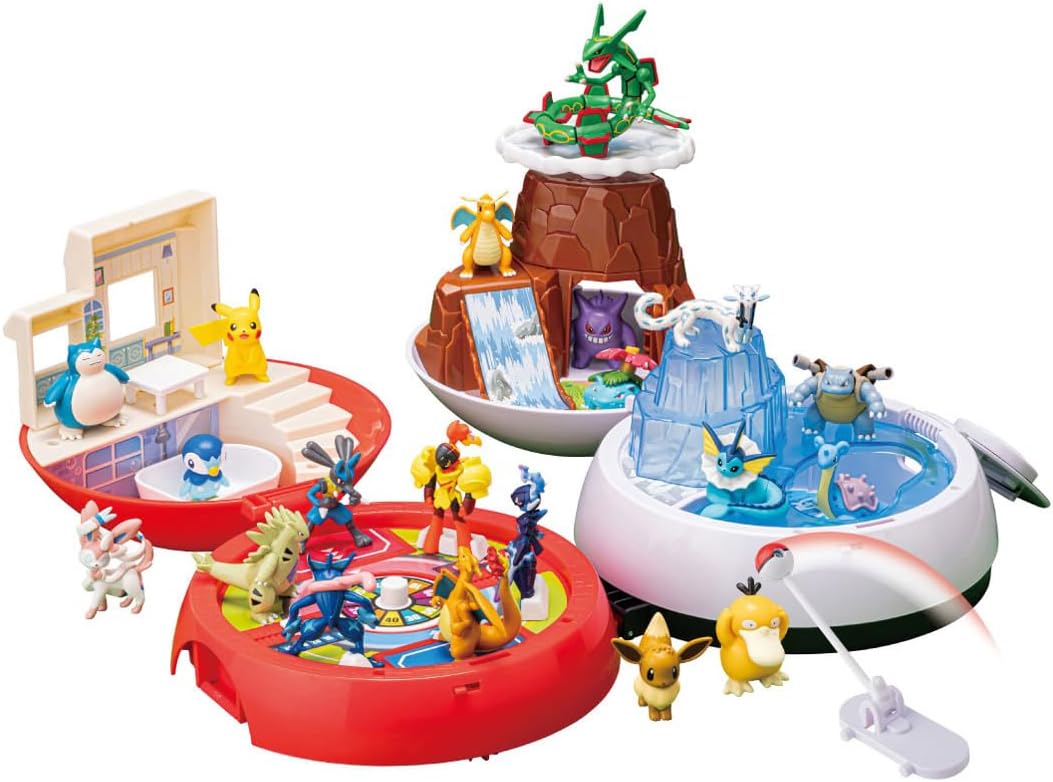 Takara Tomy Pokémon Moncolle Pokeball Go Ahead! Area Adventure