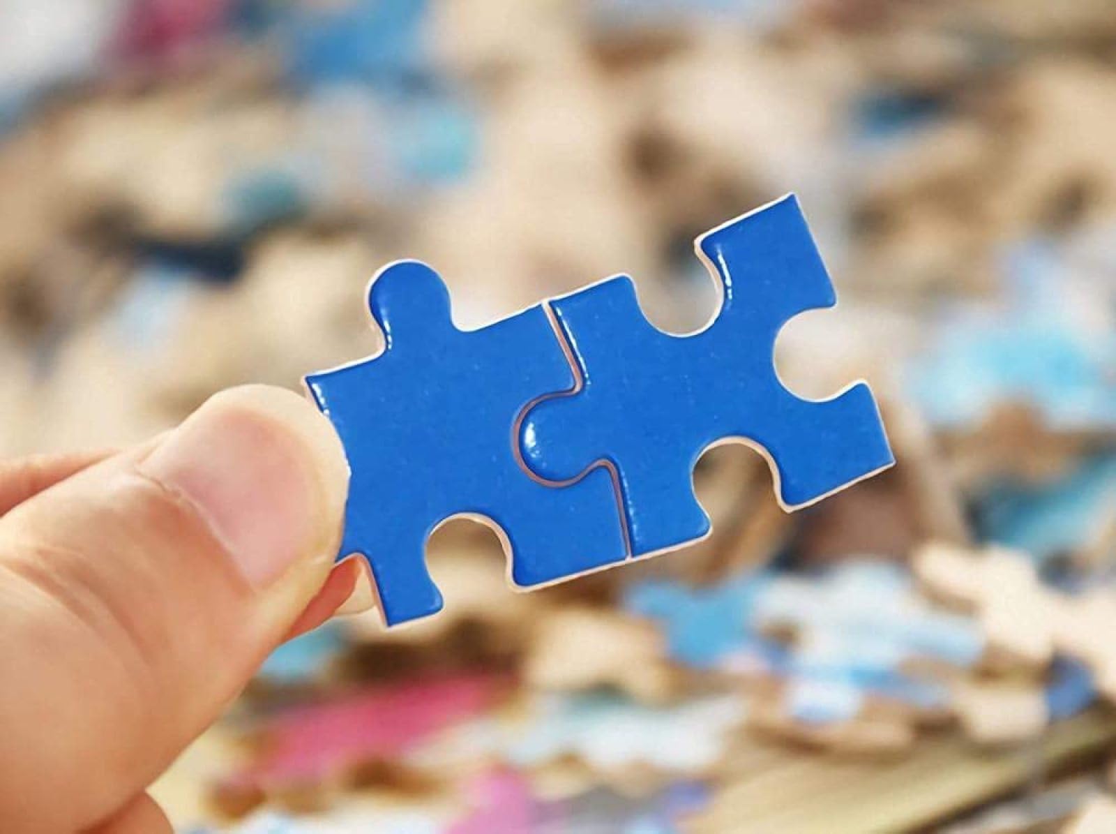 Geschenke für Jungen 3D Puzzle 1500 Teile Welpe Pudel Tier 87x57cm