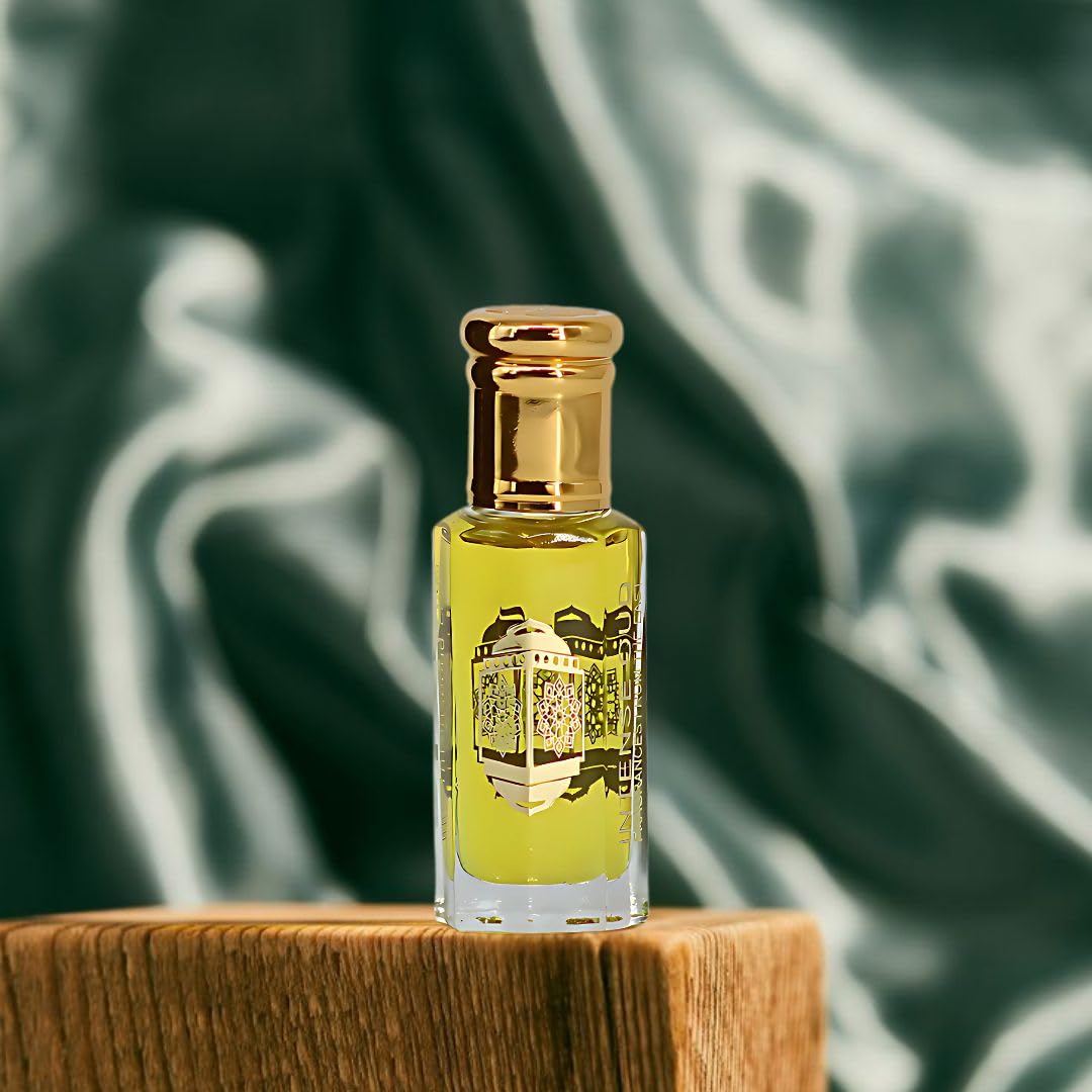Yasmeen Al Arab Long Lasting Arabian Perfume Oils for Women 12ML (0.40 OZ) Fragrance Oil with Jasmine, Vanilla & Musk Notes- Concentrated Perfume Oil & Valentines Day Gift With Black Box