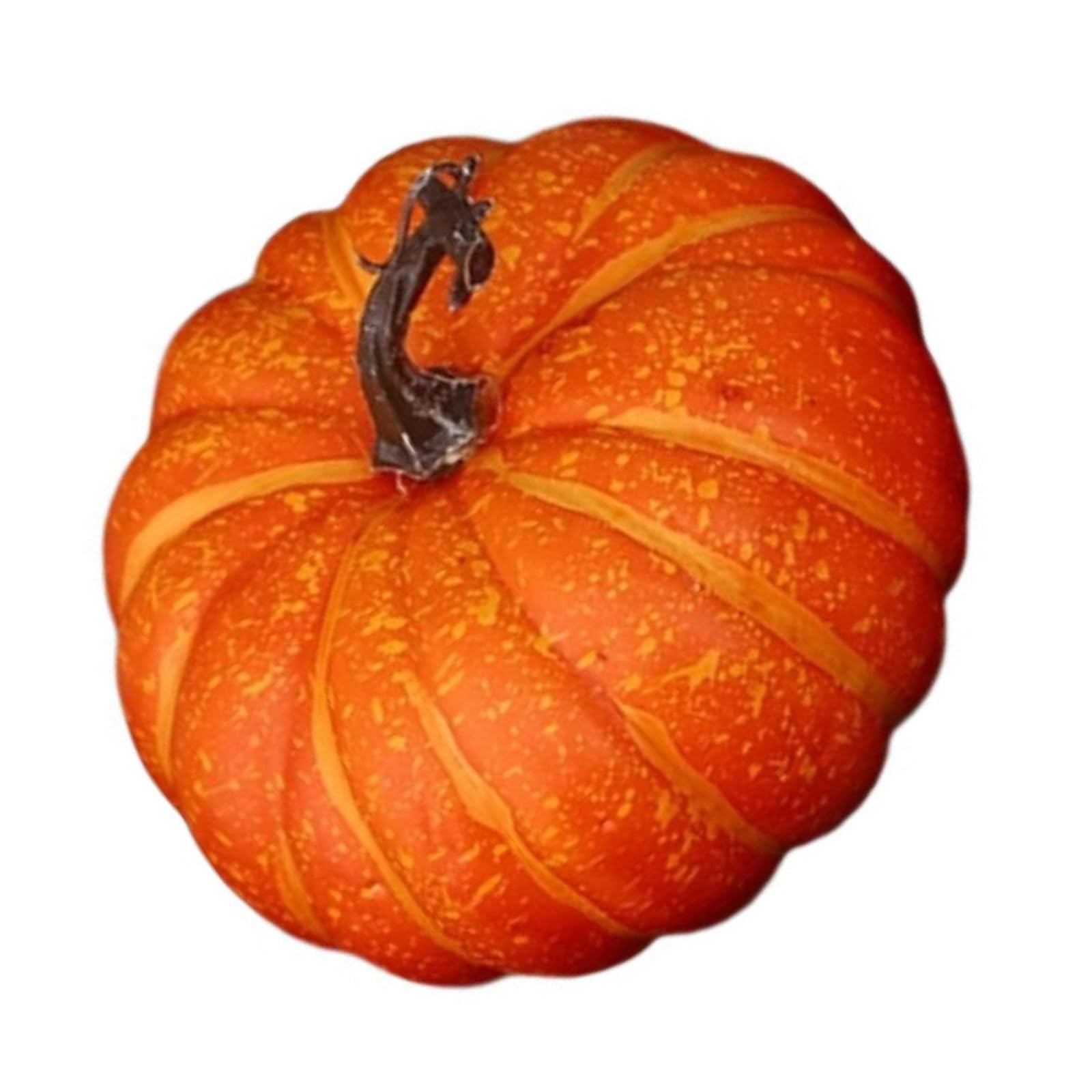 ordinarYone Artificial Foams Pumpkin Model Seasonal Decors Thanksgiving Centerpieces Halloween Craft Project Family Use