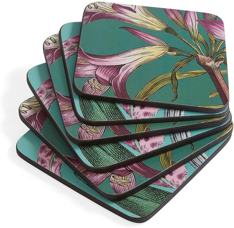 Pimpernel Portmeirion Botanic Garden Coasters, Set of 6