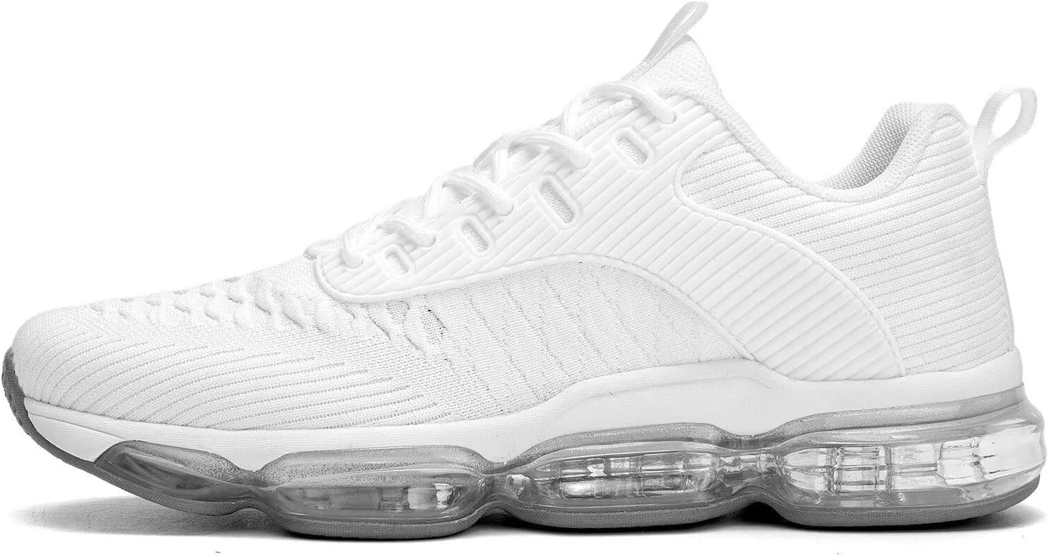 Mens Running Shoes Air Low Top Comfort Walking Lace Up Sneakers Breathable Fashion Tennis Sport Gym Fitness Cross Trainers - Image 3