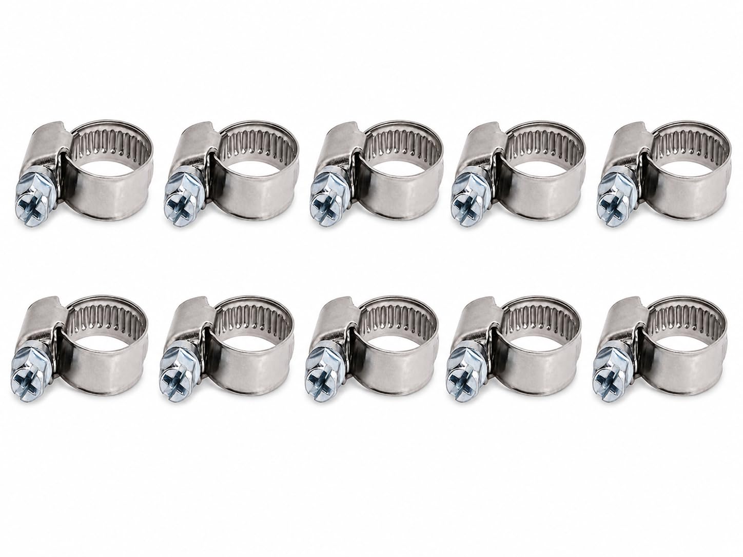 Stainless Steel Hose Clamps - 4 Pack -7