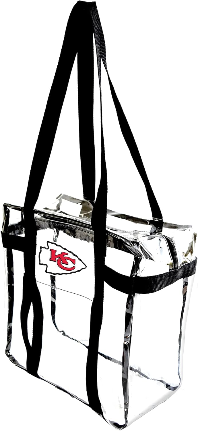 Littlearth NFL unisex-adult Clear Tote-along Bag