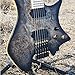 Alnicov puente de guitarra sin cabeza un conjunto negro sola cabeza guitarra...