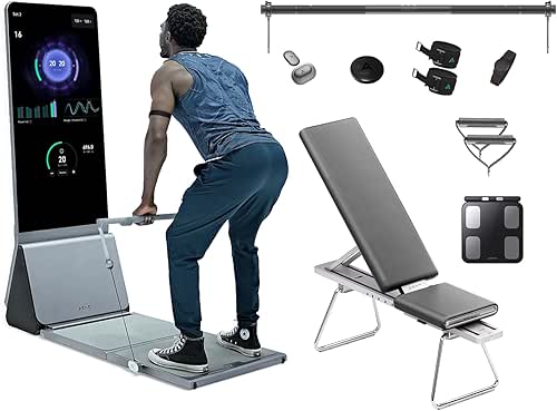 AEKE Smart Home Gym System- Fitness Mirror K1: AI-Powered All-in-One