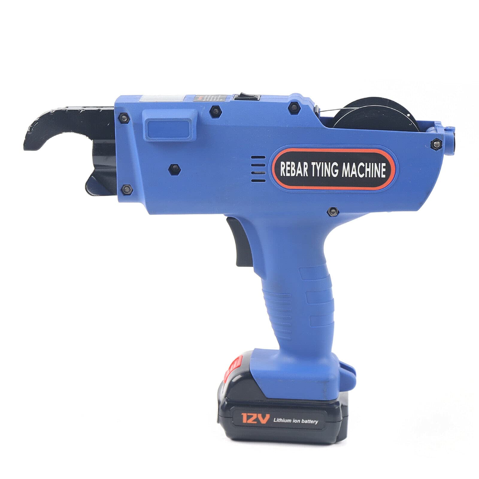 Fetcoi Rebar Tie Gun, Handheld Charged Rebar Tier Tying Machine, Blue