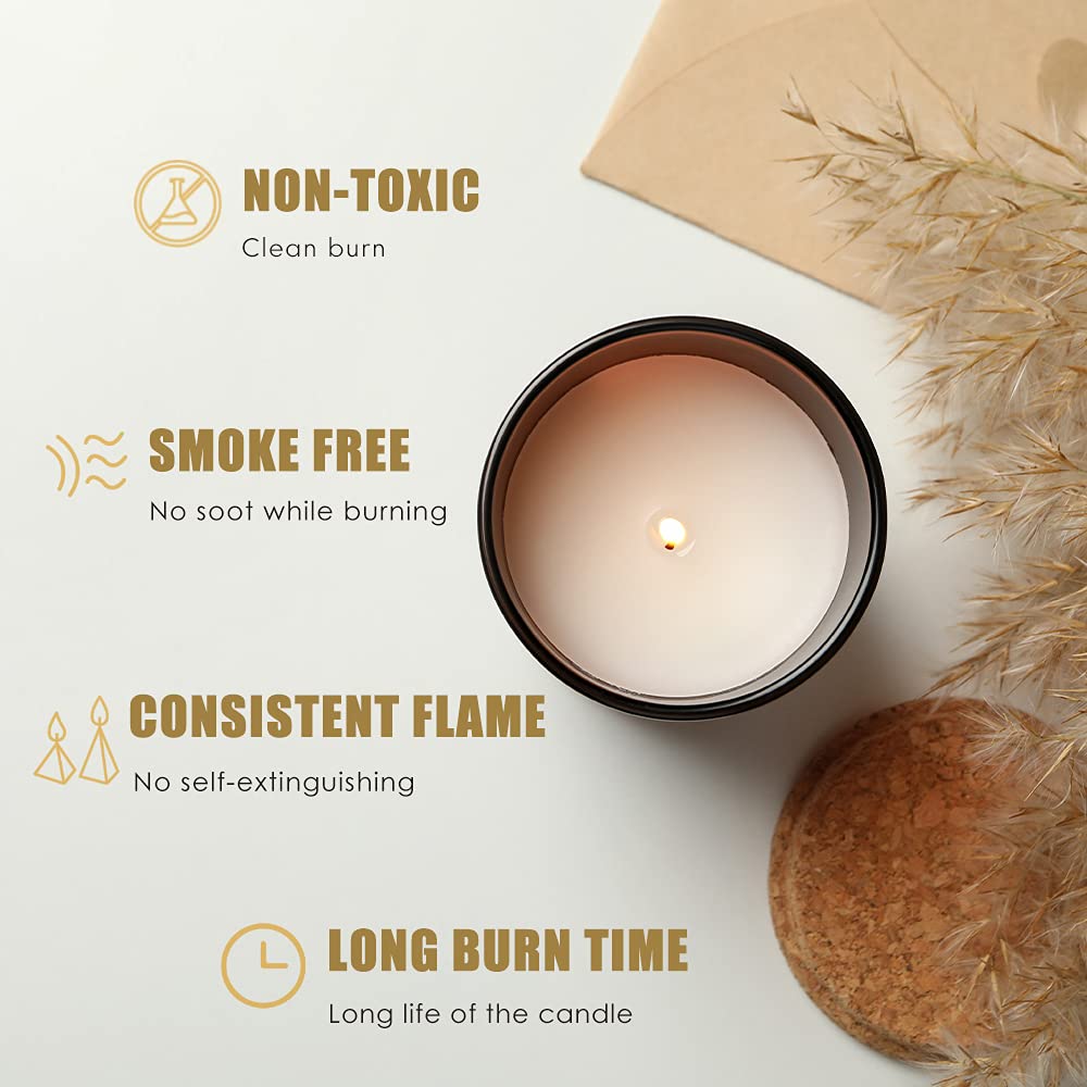 120 Stoppini Per Candele Fai Da Te - Eco Compatibili In Cera Di Soia Per Creazioni Artigianali