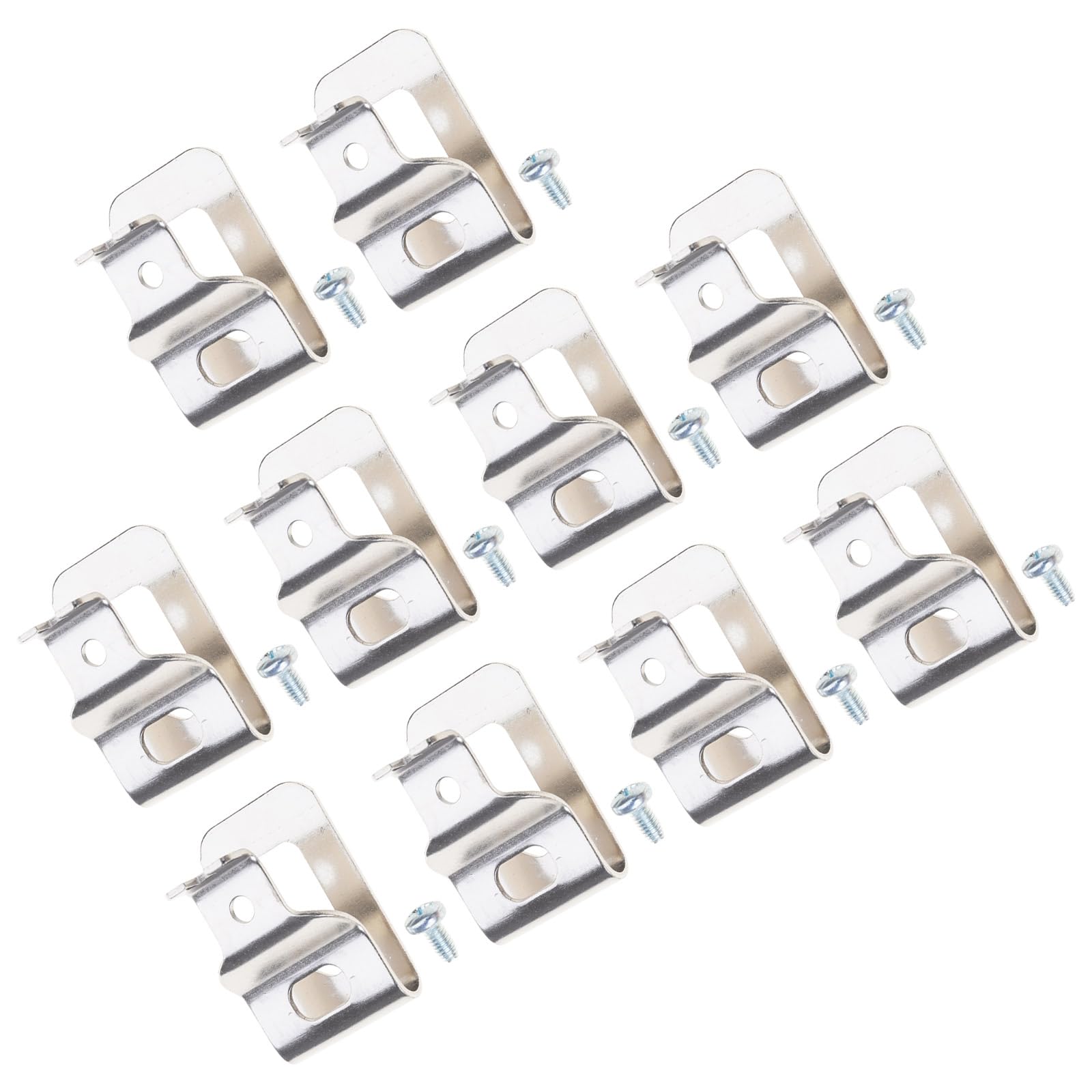NEWFT 304 Steel Replacement Belt Clip with Mounting Screws for 18V Drill Tool Attachments Drill Fastener Hook Belt Clip