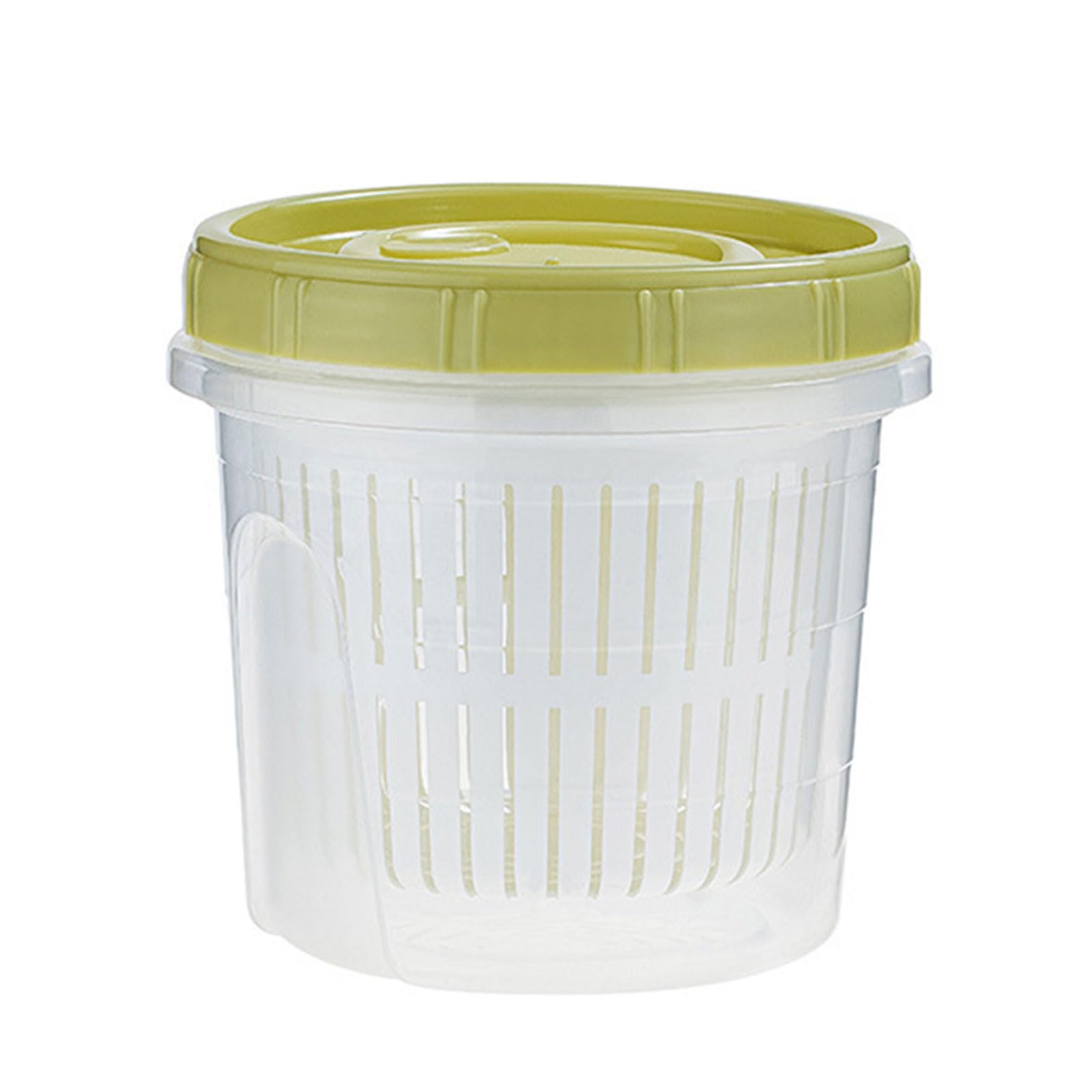 CMBSSTFC Stoviglie per conservare la freschezza dello scalogno, Robusto Contenitore in plastica, Salva-scalogno per Gli Appassionati di Cucina (A)
