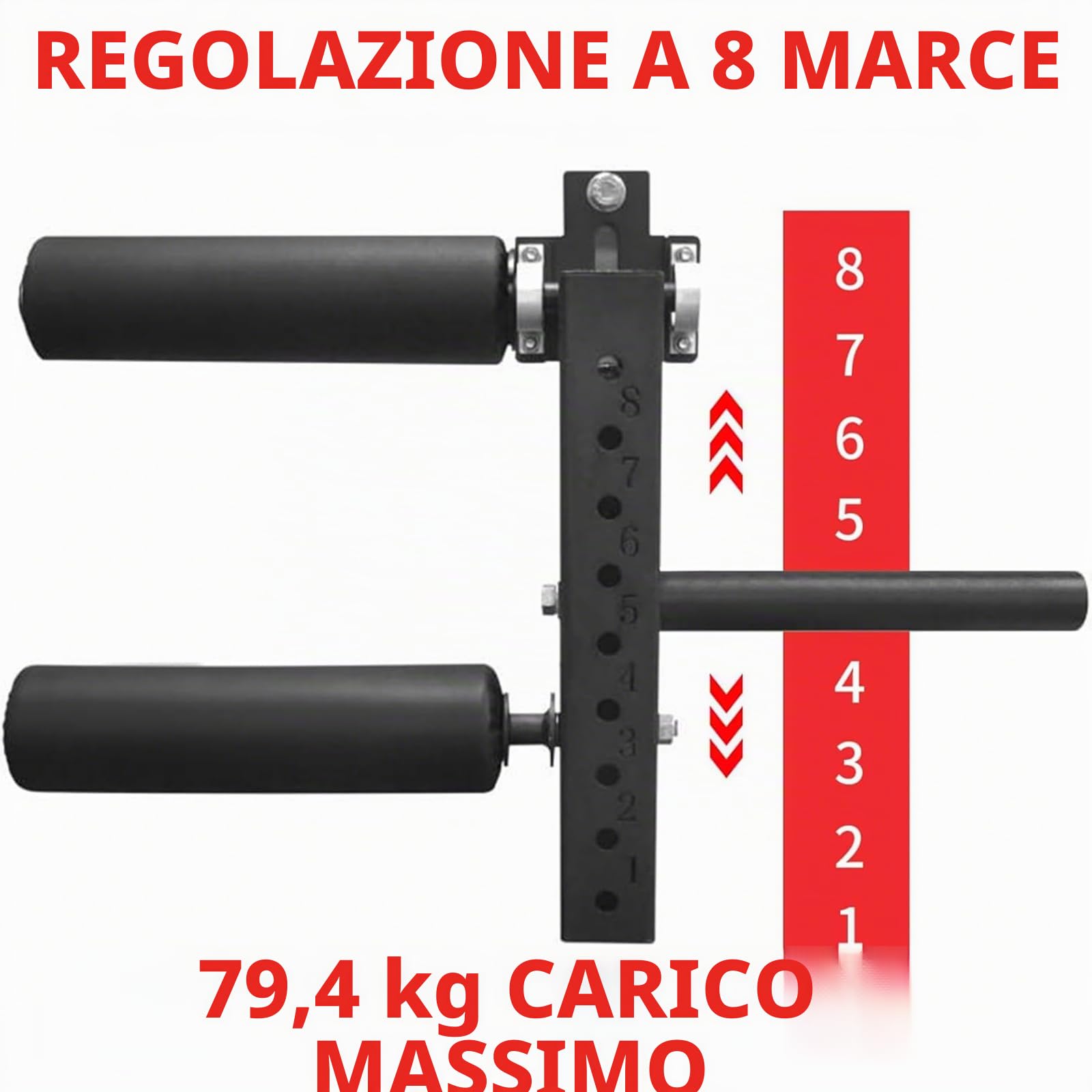MARLANG Leg Extension and Curl Machine for Power Rack Attachments, Leg Extension Attachment for Home Gym, Leg Curl Attachment for Workout Equipment