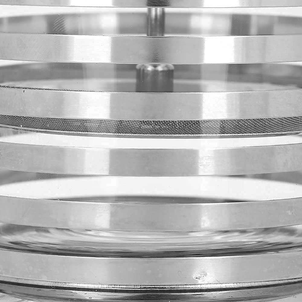 Cafetera de prensa, prensa de café, cafetera, cafetera, cafetera y tetera, prensa de café de vidrio de borosilicato espesado, libre de óxido y apto for lavavajillas, vaso de café for té, café, viajes,