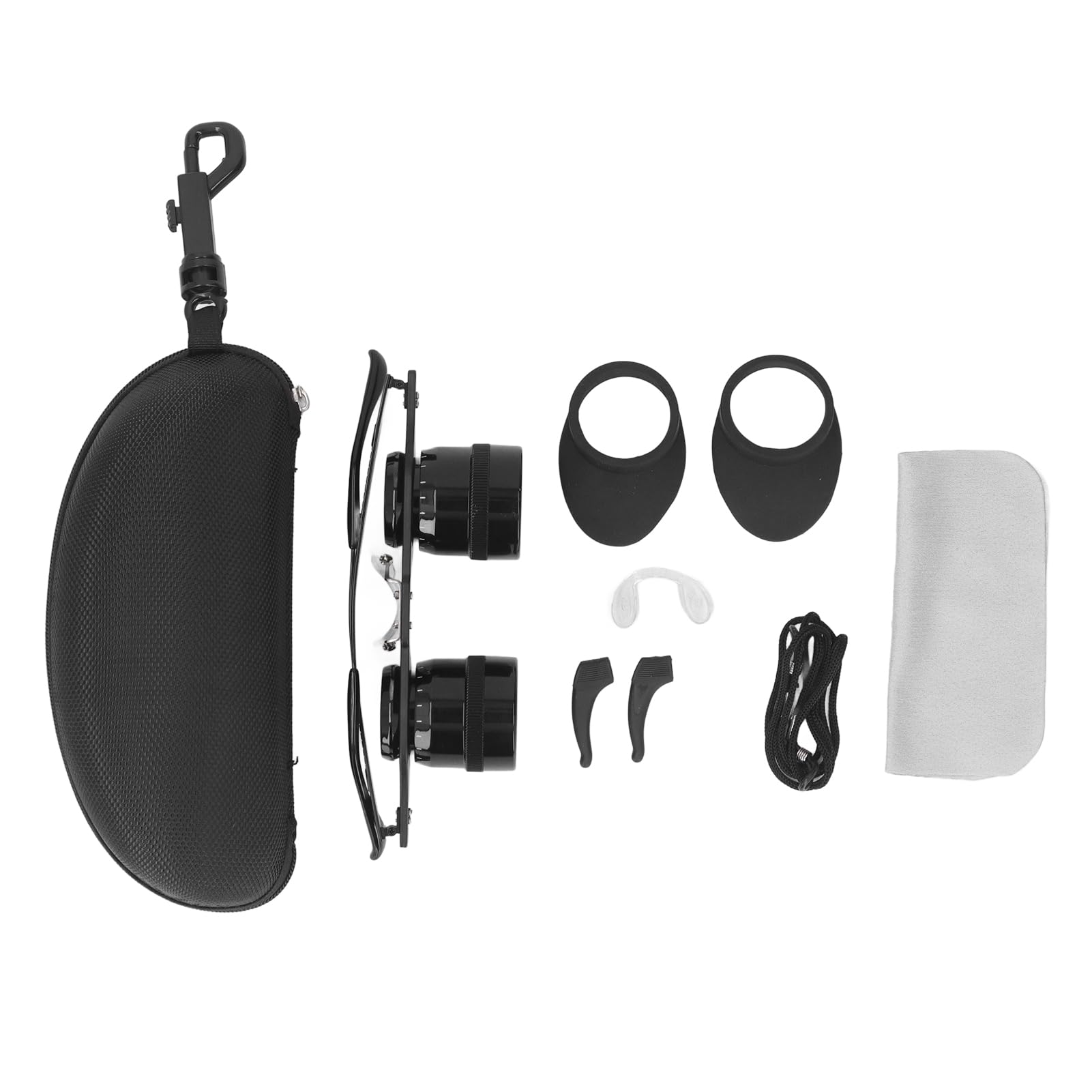 Jumelles de Pêche, Grossissement 3X, Revêtement Multicouche, Lunettes Jumelles Portables pour Stade, Concerts, Théâtre, Opéra, Télévision, Observation des Oiseaux, Pêche, Tourisme