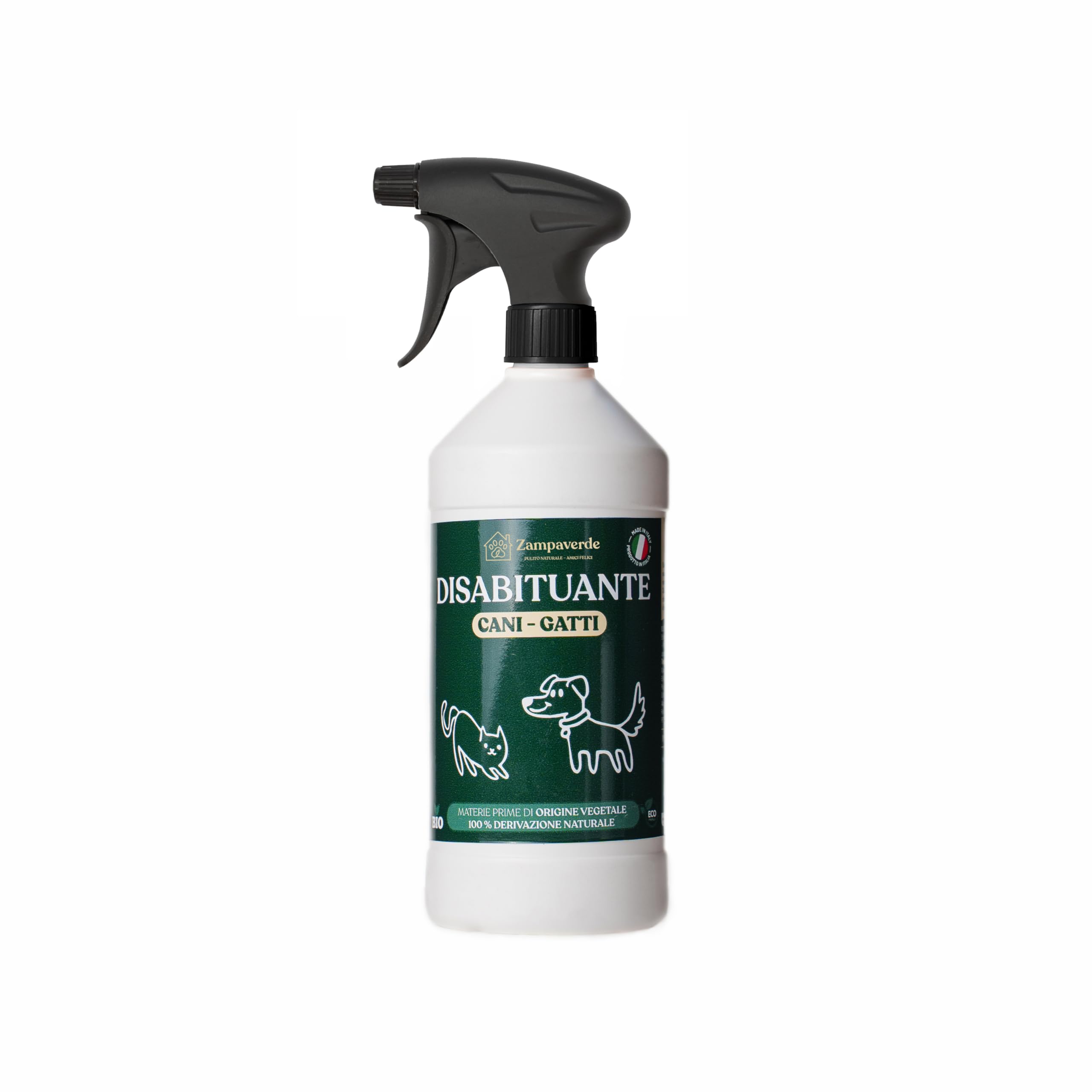 Disabituante Cani Gatti Interno Esterno + Shampoo Secco Gratis