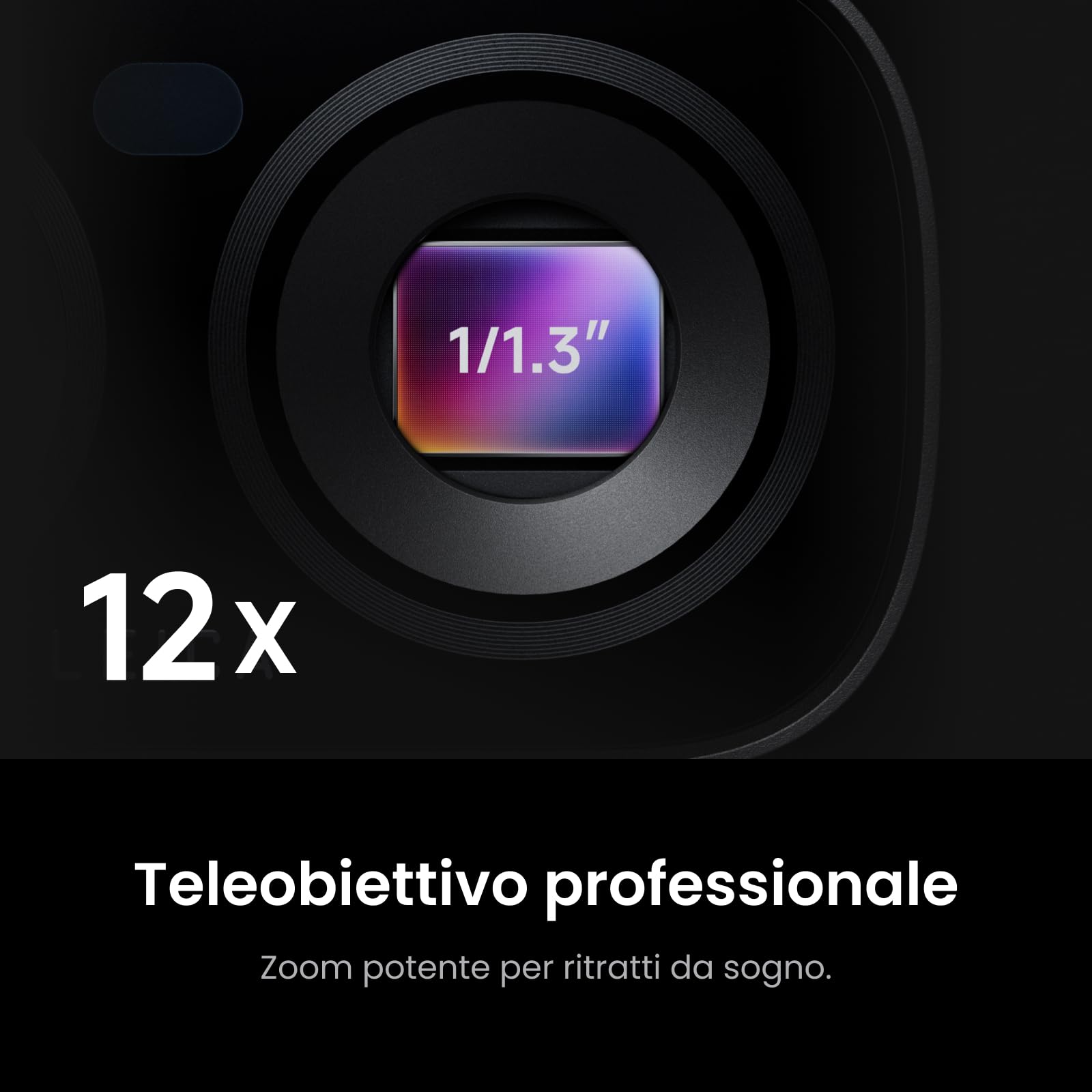Insta360 Luna Ultra Pack Creator - Videocamera per vlog 8K con due obiettivi Leica, zoom 12x, sensore da 1", touchscreen rimovibile 2", triplo chip IA, videocamera gimbal tascabile per fotografia vlog