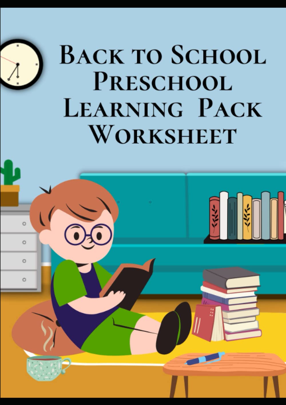 Back To School Preschool Learning Pack Worksheet Back To School ...