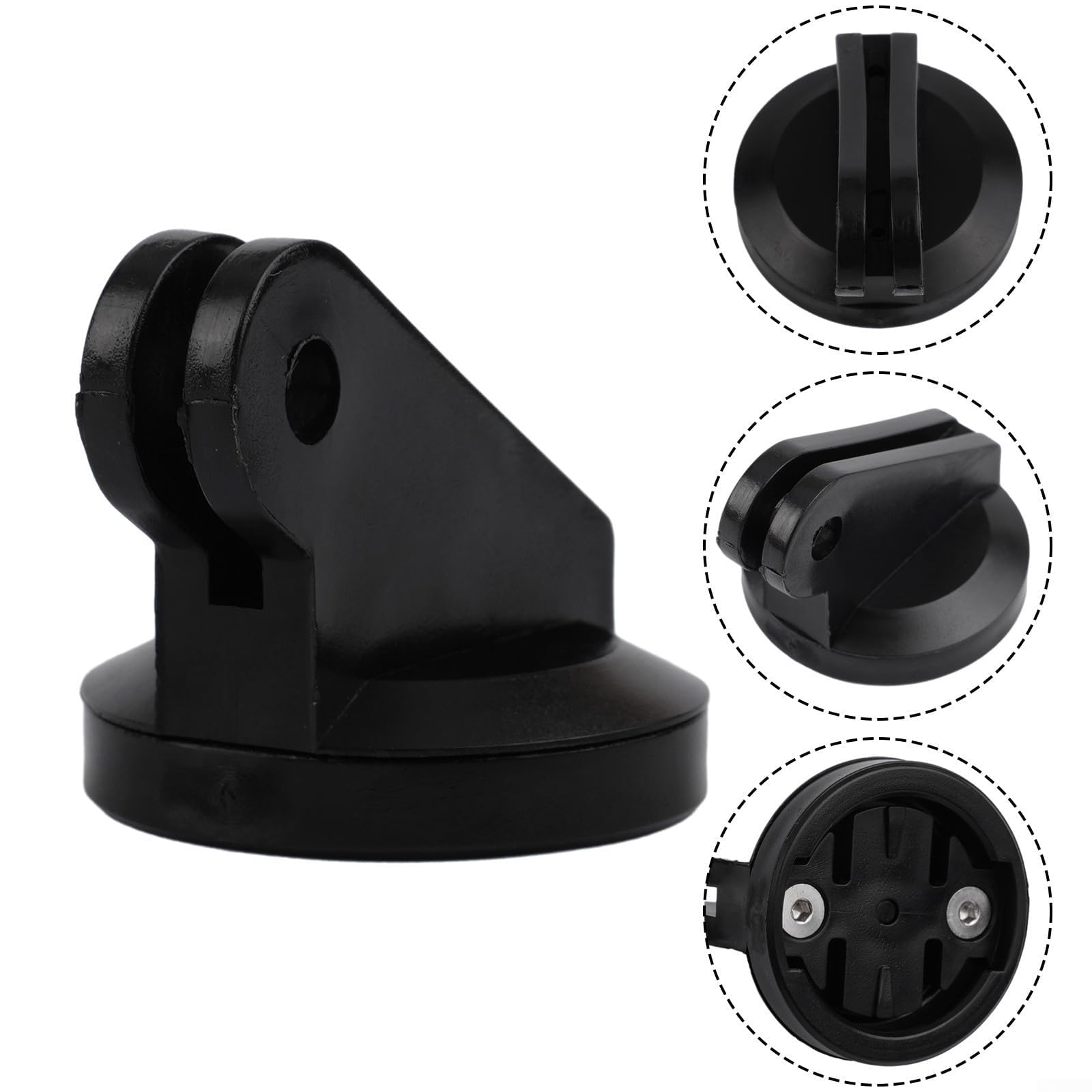 Soporte para bicicleta Garmin con compatibilidad de conexión de luz (A)