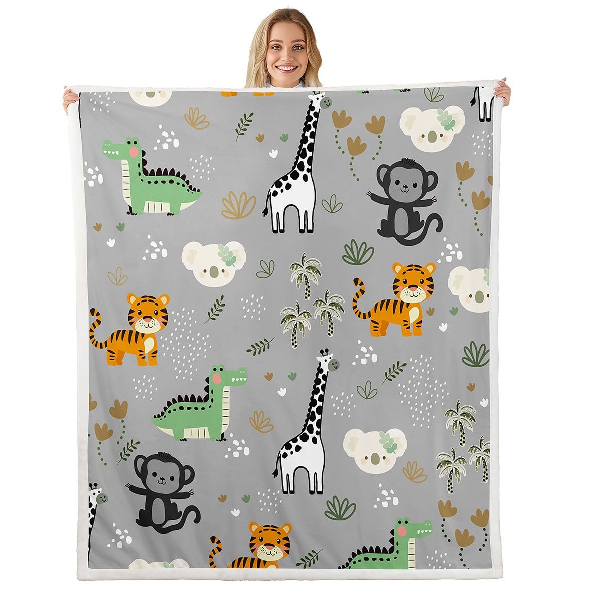 Couverture polaire enfants grand format pour éliminer les frissons nocturnes sur le lit