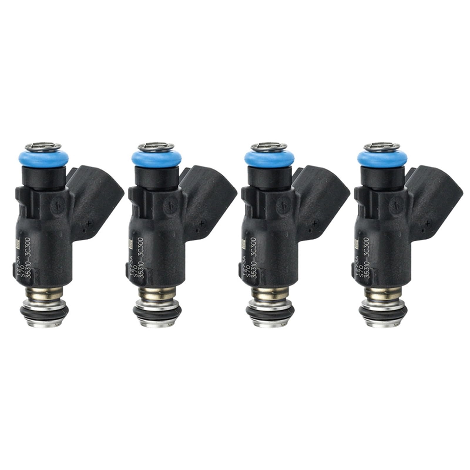 Fuel Injector Nozzle Fit for Hyundai Azera Sonata Fit for Kia Borrego 3.3L 3.8L V6 35310-3C300 4X Fuel Injector Injection Nozzle Fuel Injector