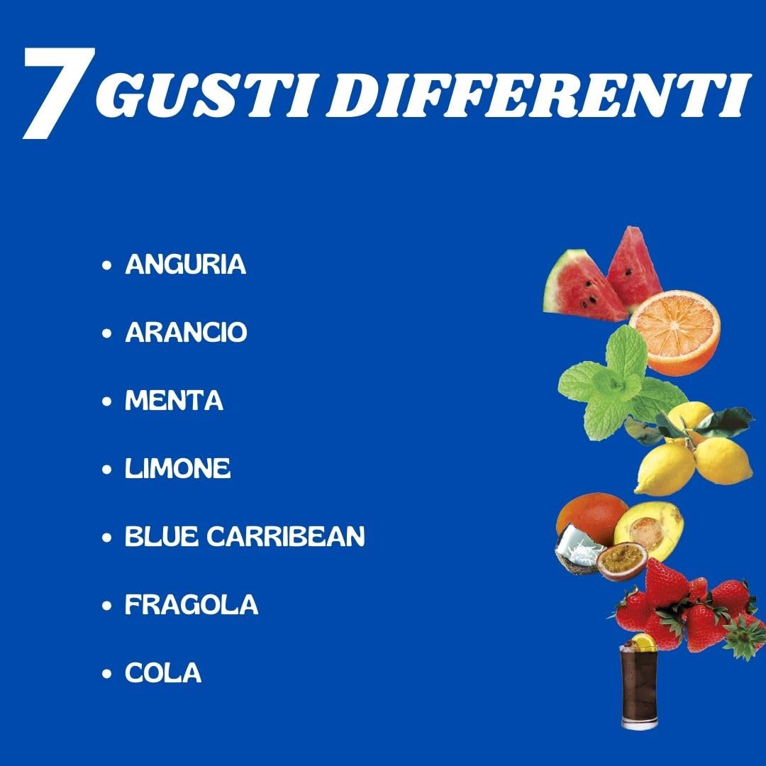 Almar Granita GUSTO ARANCIA Senza Glutine Senza Glicerolo - CONFEZIONE RISPARMIO 16 BUSTE DA 700G = 528 GRANITE