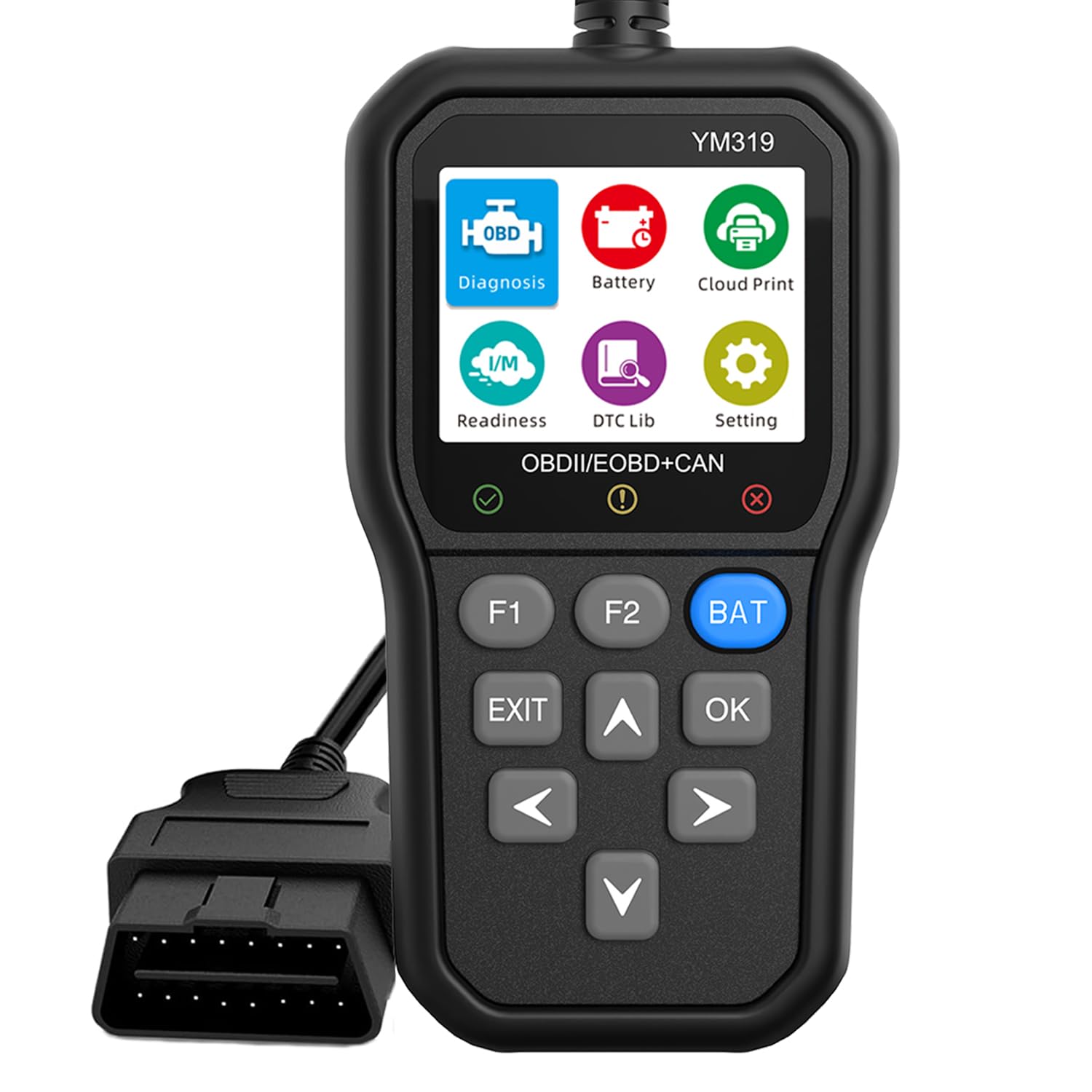 Sugarman OBD2診断機 日本語対応 自動車故障診断機 車検対応 スキャ…