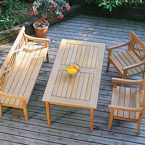 Skagerak Denmark Tisch Drachmann eckig 156 Teak S1042015 – Bild 3