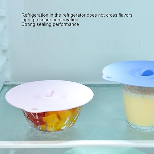 Miniatura 5 de Reusable Silicone Lids Heat Microwave Safe Silicone Covers for Bowls Plates Dishes 23cm 4Pcs Kitchen Essentials