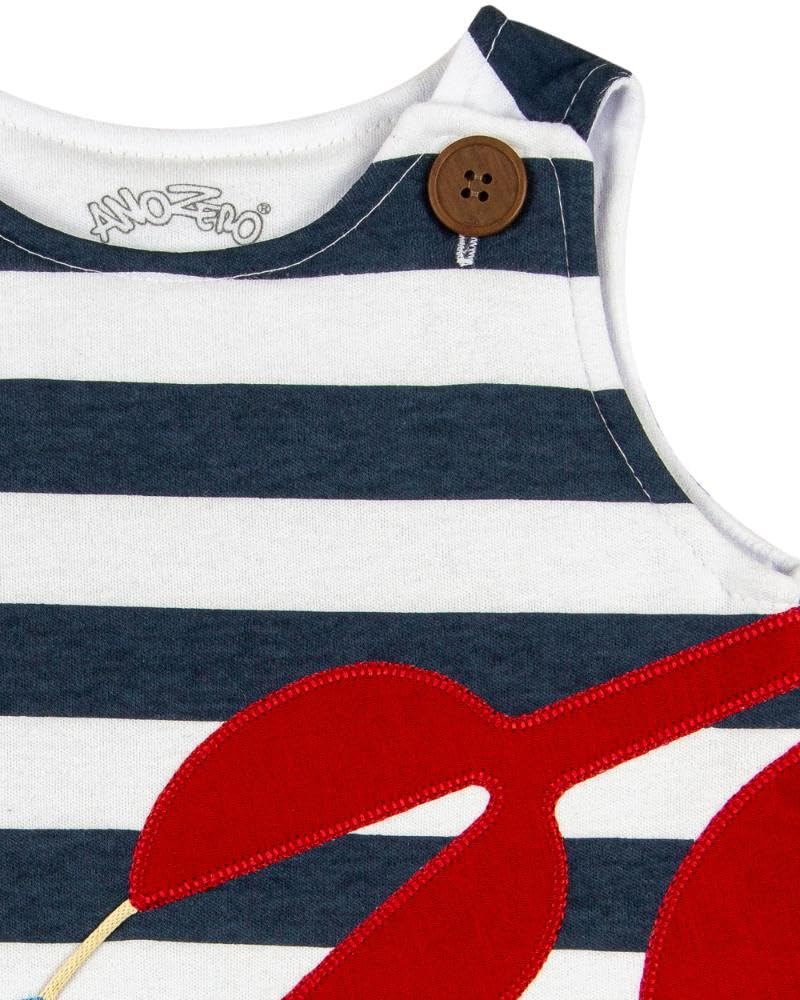 Kit 2 Macacões Bebê Sem Manga Listrado – Estampas Siri e Girafa – Suedine 100% Algodão – Cor Branco em promoção! Veja a oferta e mais achadinhos de Bebês 4 Hoje é o melhor dia para comprar Kit 2 Macacões Bebê Sem Manga Listrado – Estampas Siri e Girafa – Suedine 100% Algodão – Cor Branco com aquele preço maroto! Promoção! Aproveite a oferta! 4