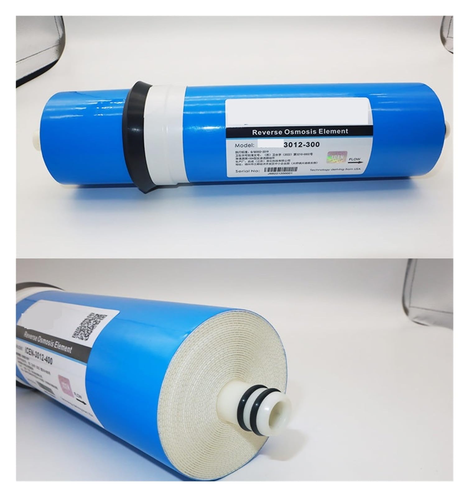 Umkehrosmose-Membranfilter Ersatz-Filterelement for Haushaltswasserreiniger 3012-200/300/400 g(3012-400)