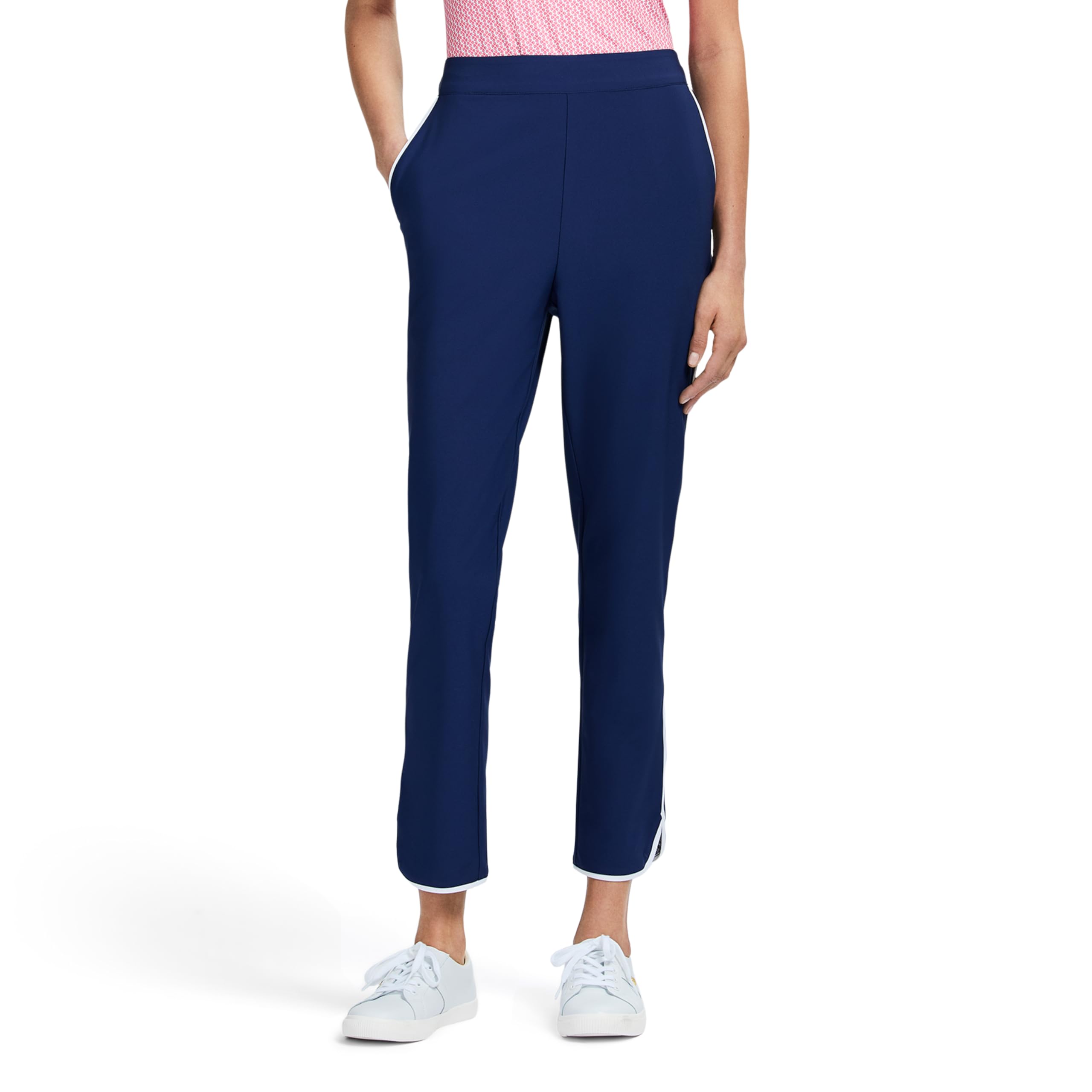 Izod Womens Athletic Pants Performance Stretch Travel Golf