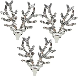 Mikinona 3Pcs Acessórios De Coelho Decorações De Coelho Ventiladores Chineses Borla Capa De Telefone Ornamento Acessórios De Joias Pérola Strass Botões Caixa De Telefone Prata Ornamento