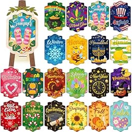 21 Pcs Easel Interchangeable...