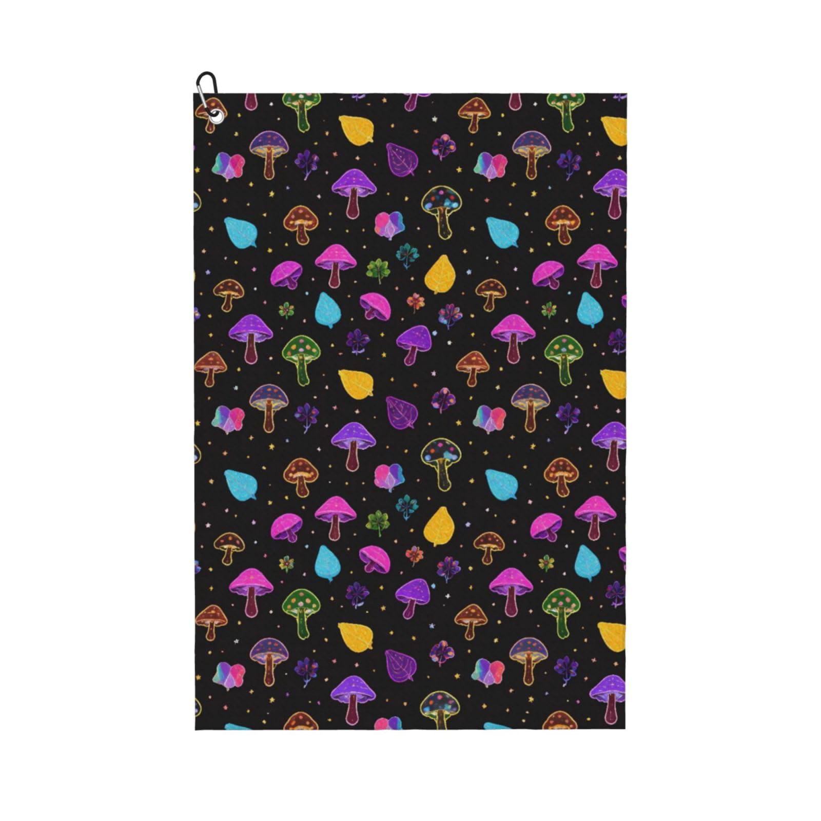 BSDFGSDD Trippy Magic Mushroom Golf Towel 24 x 16 inches