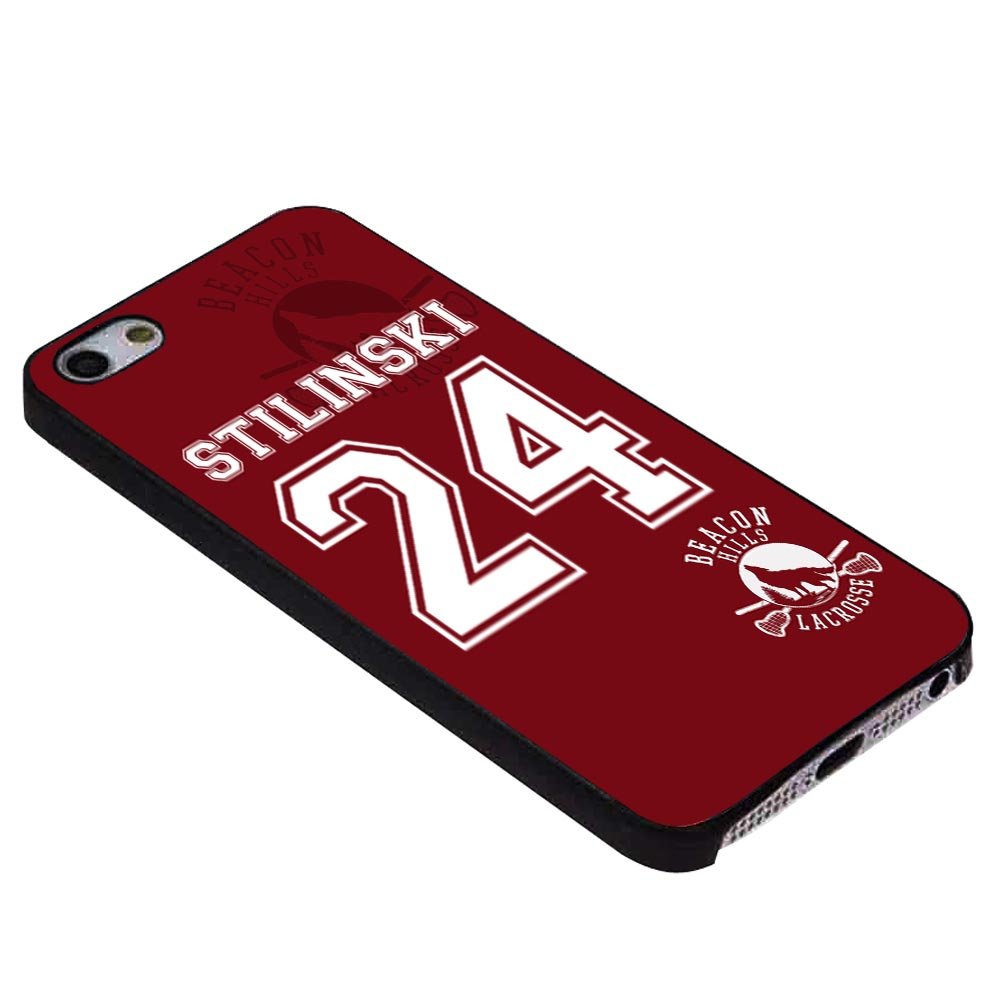 Teen Wolf Stilinski Lacrosse Jersey for Iphone Case (iPhone 6s black)