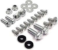 Vista 3 de HongK - Tornillos de panel de tornillo de montaje en tanque de carenado de plástico compatibles con CRF50 Dirt Pit Bike 50cc-110cc