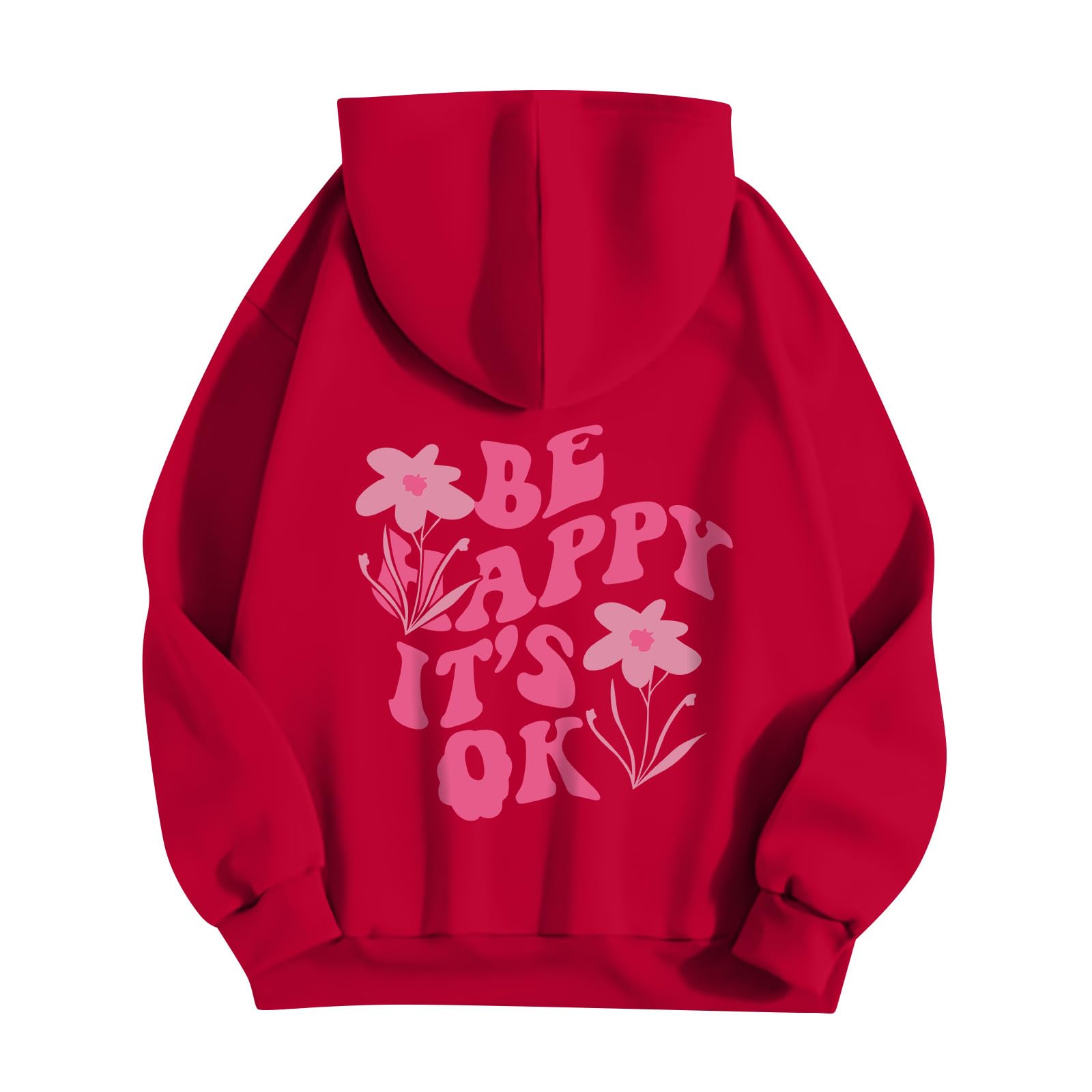 Różowa bluza z kapturem z motywem palmy dziewczęca bluza śliczne bluzy oversize bluza z kapturem damskie bluzy i bluzy z kapturem estetyczna damska bluza z kapturem z długim rękawem bluza z kapturem