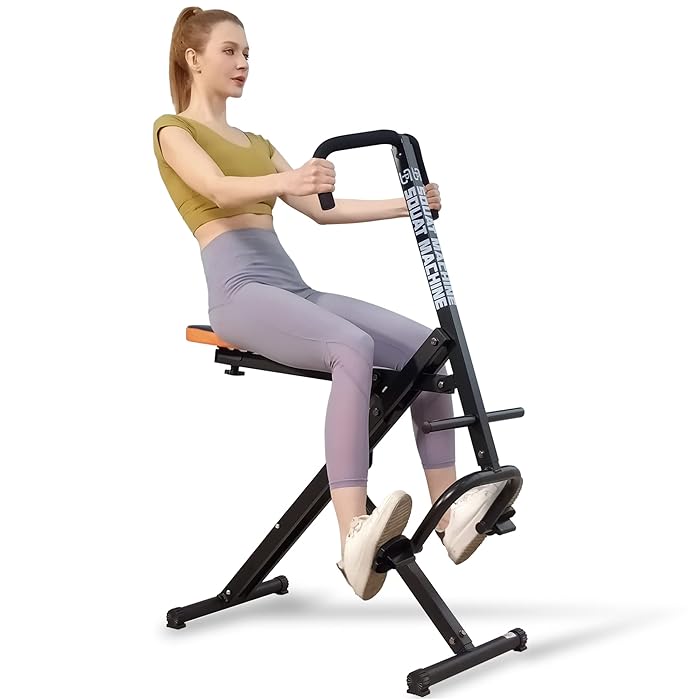 Buy PS Squat Exercise Row Machine, RowerRide Exercise core Trainer