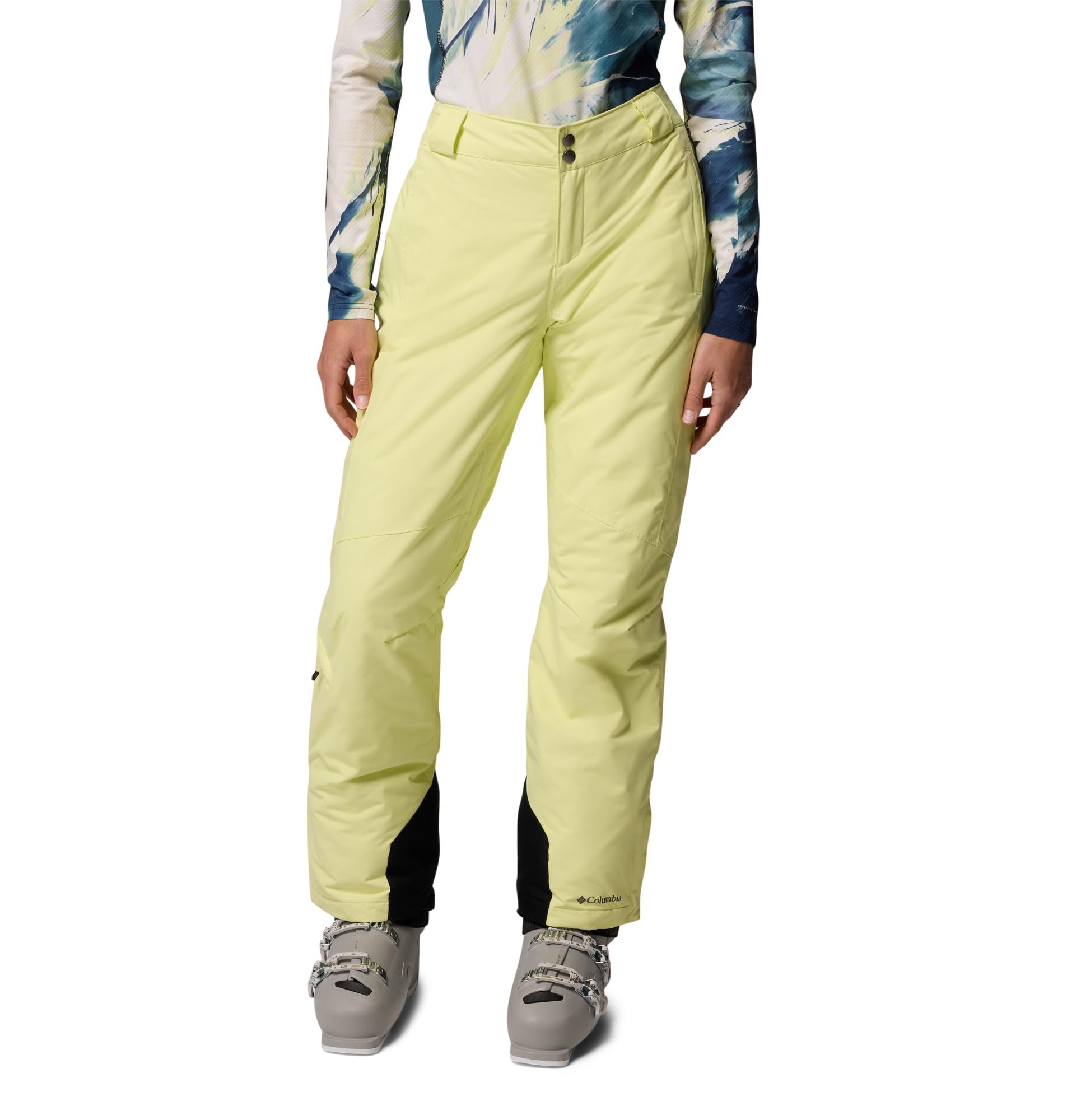 Columbia Damskie spodnie narciarskie Bugaboo 2, Citron Haze, XL/R