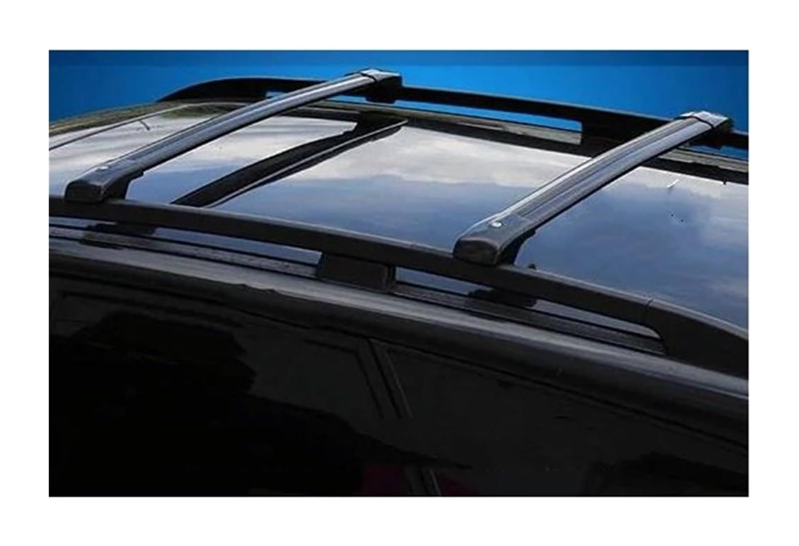 Roof Rack Cross Bars For Land For Cruiser 150 For Prado 2009-2012 LC150 Aluminum Alloy Car Side Bars Cross Rails Roof Rack Luggage Lockable Crossbars(Style 1)