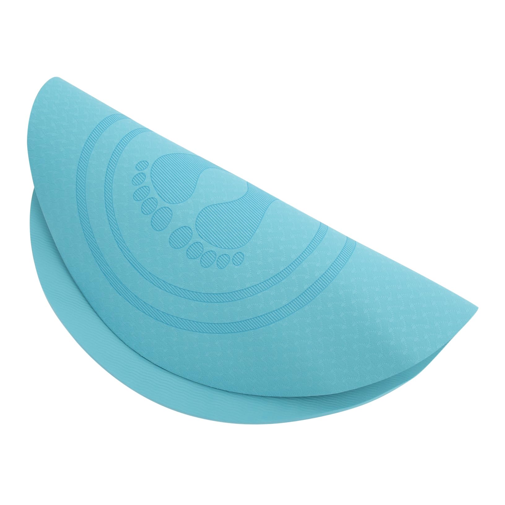 Abaodam Non-slip Jump Rope Pad Round Workout Mat Exercise Mats Shockproof Jumping Pad