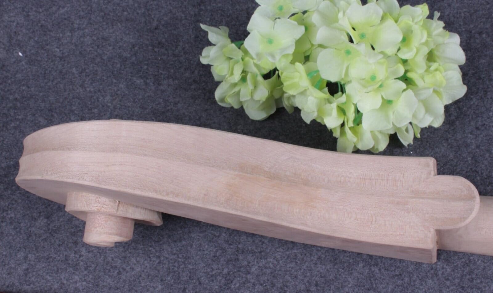 3/4 Verticale Basso Tastiera Palissandro Legno di Acero Bass Neck Head parti contrabbasso (collo+tavola)
